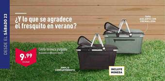 ALDI Cesta Térmica Plegable oferta
