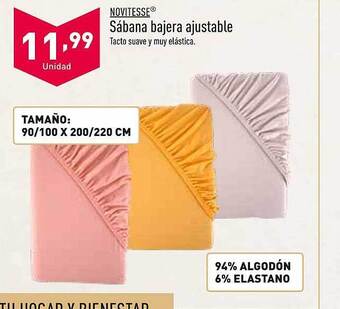 ALDI Sábana Bajera Ajustable oferta