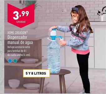 ALDI Dispensador Manual De Agua oferta