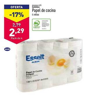 ALDI Papel De Cocina oferta