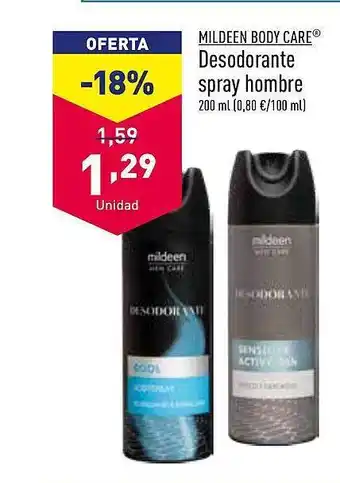 ALDI Desodorante Spray Hombre oferta