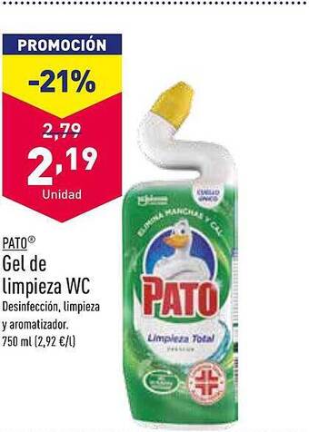 ALDI Pato Gel De Limpieza Wc oferta