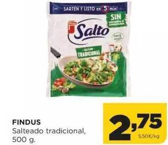 Alimerka Findus Salteado Tradicional oferta