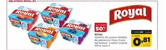 Alimerka La 2a Unidad 50% Dto Royal Gelatina 0% Azúcar Añadido De Arándanos Fresa Frutos Del Bosque O Sabor Tropical oferta