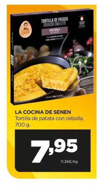 Alimerka La Cocina De Senen Tortilla De Patata Con Cebolla oferta