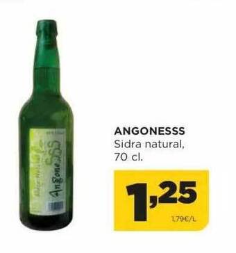 Alimerka Angonesss Sidra Natural oferta