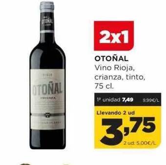 Alimerka Otoñal Vino Rioja Crianza Tinto oferta