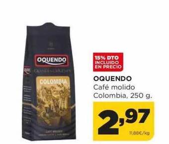 Alimerka Oquendo Café Molido Colombia oferta