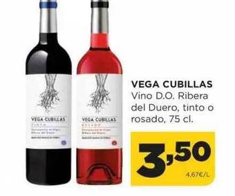 Alimerka Vega Cubillas Vino D.o. Ribera Del Duero Tinto O Rosado oferta