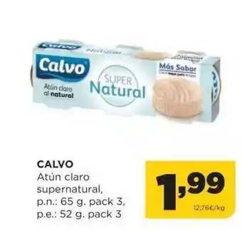 Alimerka Calvo Atún Claro Supernatural oferta