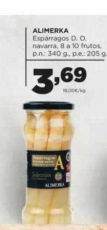 Alimerka Alimerka Espárragos D.o. Navarra oferta