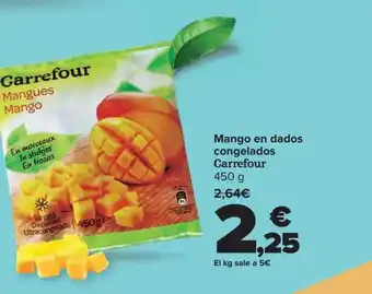 Carrefour Mango En Dados Congelados Carrefour oferta