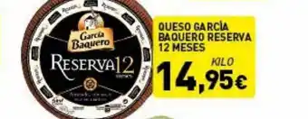 Hiperber Queso García Baquero Reserva 12 Meses oferta
