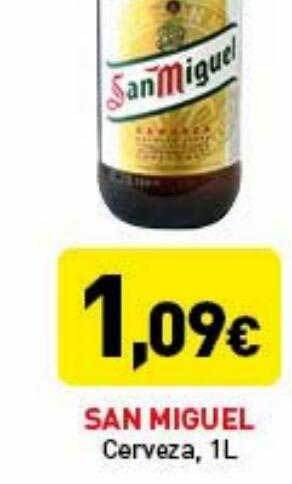 Hiperber San Miguel Cerveza oferta