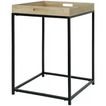 Action Mesa auxiliar con bandeja extraíble Home Accents oferta