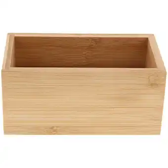 Action Caja de almacenaje de bambú oferta