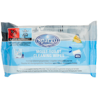 Action Toallitas para limpiar el baño Spargo oferta