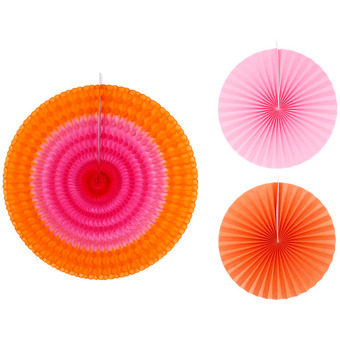 Action Abanicos de papel Cool2Party oferta