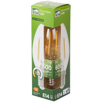 Action Bombilla LED filamento vela LSC oferta