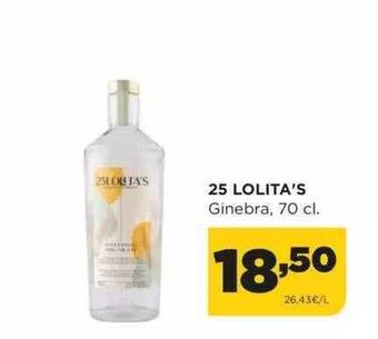 Alimerka 25 Lolita's Ginebra oferta