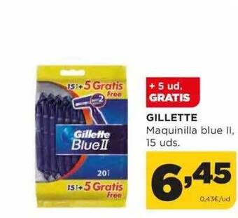 Alimerka Gillette Maquinilla Blue Ii oferta