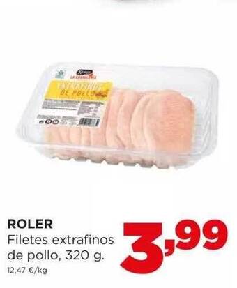 Alimerka Roler Filetes Extrafinos De Pollo oferta