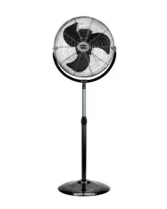 ferrOkey Ventilador climatizacion pie industrial 45cm blanco subra 170w-3 velocidades vh104579 vivahogar oferta