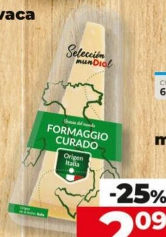 Dia Dia Selección Mundial Queso curado italiano 200 g oferta