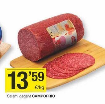 BonpreuEsclat Salami Gegant Campofrío oferta