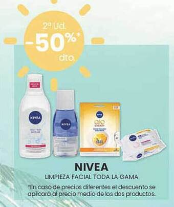 Clarel Nivea Limpieza Facial Toda La Gama oferta