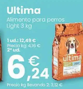 Clarel Ultima Alimento Para Perros Light oferta