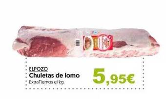 Hiper Usera Elpozo Chuletas De Lomo oferta