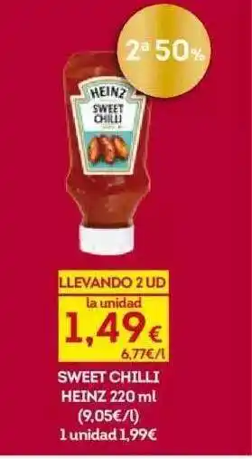 Hiper Usera Sweet Chilli Heinz oferta