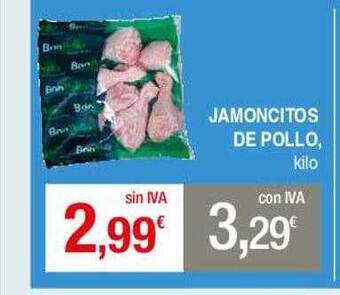 Masymas Jamoncitos De Pollo oferta
