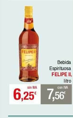 Masymas Bebida Espirituosa Felipe Ii oferta