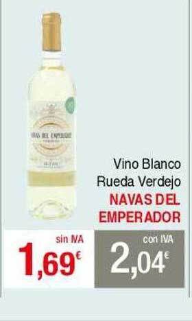 Masymas Vino Blanco Rueda Verdejo Navas Del Emperador oferta