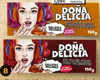 Dia Doña Delicia Galletas rellenas 150 g oferta