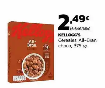 Supermercados Lupa Kellogg's Cereales All-bran Choco oferta