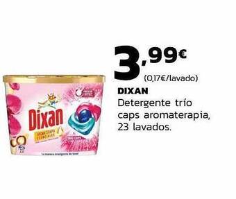 Supermercados Lupa Dixan Detergente Trío Caps Aromaterapia 23 Lavados oferta