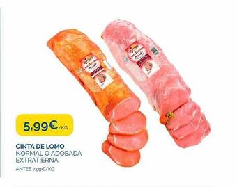 Cash Ecofamilia Cinta De Lomo Normal O Adobada Extratierna oferta