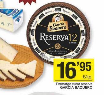 BonpreuEsclat Formatge Curat Reserva García Baquero oferta