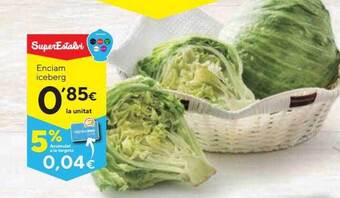 Caprabo Enciam Iceberg oferta