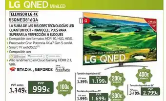 Milar Lg Qned Miniled Televisor Lg 4k 55qned816qa oferta