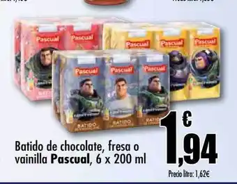 Unide Supermercados Batido De Chocolate Fresa O Vainilla Pascual oferta