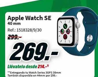 MediaMarkt Apple Watch Se 40mm oferta