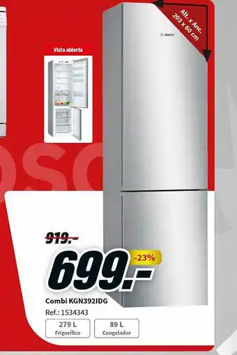 MediaMarkt Combi Gkn392idg oferta