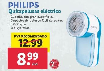 Lidl Quitapelusas philips oferta