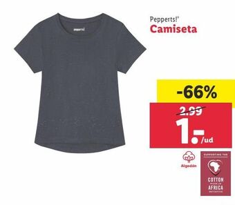 Lidl Camiseta pepperts oferta