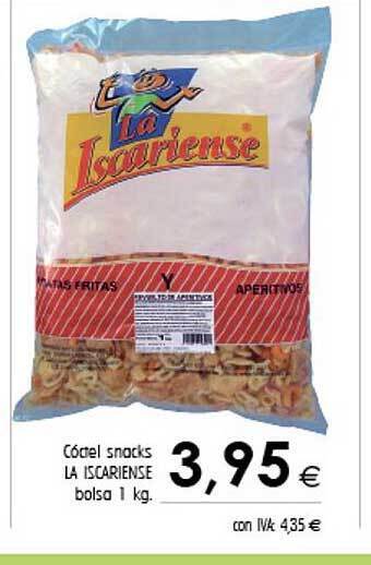 Cash Ifa Cóctel Snacks La Iscariense oferta