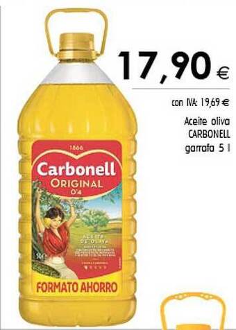 Cash Ifa Aceite Oliva Carbonell oferta